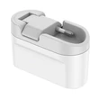 Kép 3/3 - Budi 326RE Fali töltő 2x USB, 65W (fehér)