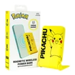 Obraz 4/5 - OTL Magnetická powerbanka 5000 mAh, USB-C 15W, Pokemon Pikachu so stojanom (žltá)