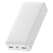 Powerbank Baseus Bipow 20000mAh, 2xUSB, USB-C, 15W (fehér)