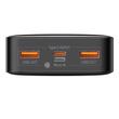 Powerbank Baseus Bipow 20000mAh, 2xUSB, USB-C, 20W (fekete)
