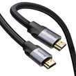 Obraz 2/4 - Kábel HDMI 2.0 radu Baseus Enjoyment, 4K, 3D, 5 m (čierno-sivý)