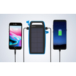 Picture 2/7 -BigBlue BET111 Waterproof Portable Solar Charger Power Bank 15000mAh - Blue
