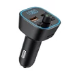 Obraz 3/7 - BlitzWolf BW-BC1 Bluetooth 5.0 Fm Transmitter Car Charger 2x USB MicroSD LED - čierna