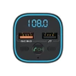 Obraz 4/7 - BlitzWolf BW-BC1 Bluetooth 5.0 Fm Transmitter Car Charger 2x USB MicroSD LED - čierna