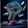 Obraz 7/7 - BlitzWolf BW-BC1 Bluetooth 5.0 Fm Transmitter Car Charger 2x USB MicroSD LED - čierna
