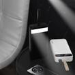 Dudao power bank, 30000 mAh, 2x USB 1x USB-C LED lámpával, fekete (K8s+black)