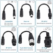Kép 2/2 - Powery Hálózati töltő, tápegység, adapter e-bike/roller 36V Li-Ion akkuhoz 42V 2A, több féle csatlakozóval