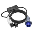 Imagine 2/2 - Încărcător auto electric Choetech, Tip-2 ACG15 3,5 kW cu afișaj LCD (alb)