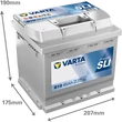 Kép 2/2 - VARTA Autóipari SLI 12V 45Ah 400A Indító Akkumulátor