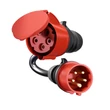 Kép 3/3 - go-e Adapter Gemini flex 22 kW CEE piros 16 A-hoz