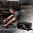 Obraz 7/8 - Qoltec Inteligentná mikroprocesorová nabíjačka 12V 6A | Usmerňovač s funkciou opravy pre AGM GEL LiFePO4 batériu | LCD