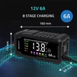Obraz 8/8 - Qoltec Inteligentná mikroprocesorová nabíjačka 12V 6A | Usmerňovač s funkciou opravy pre AGM GEL LiFePO4 batériu | LCD