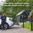 Obraz 2/6 - Green Cell GC HabuDen Wallbox 22kW 32A 5m kábel typu 2 Smart EV nabíjacia stanica pre elektrické autá s GC aplikáciou, Bluetooth, WiFi a NFC