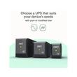 Obraz 4/6 - Greencell UPS núdzové napájanie 1000VA 600W PowerProof s LCD displejom