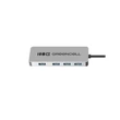 Obraz 2/5 - Green Cell Adaptér Basic HUB USB-C 4v1 (4×USB-A 3.0) – rýchly prenos až do 5 Gb/s, hliníkové puzdro