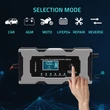 Obraz 2/9 - Qoltec Inteligentná mikroprocesorová nabíjačka 12V 10A | Usmerňovač s funkciou opravy pre AGM GEL LiFePO4 batériu | LCD