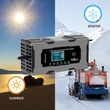 Obraz 9/9 - Qoltec Inteligentná mikroprocesorová nabíjačka 12V 10A | Usmerňovač s funkciou opravy pre AGM GEL LiFePO4 batériu | LCD