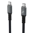 Obraz 3/5 - Wozinsky WPS-UY41S USB-C Thunderbolt 4 Kábel 240W 1m 4K - Čierny
