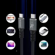 Obraz 5/5 - Wozinsky WPS-UY41S USB-C Thunderbolt 4 Kábel 240W 1m 4K - Čierny