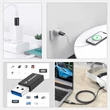Obraz 2/7 - Wozinsky WAAC-01 USB-A - USB-C OTG Adaptér - Čierny