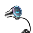 Obraz 4/10 - Joyroom JR-CL07 72W 3-v-1 Autonabíjačka s 1,6m USB-C Káblom – Čierna