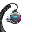 Obraz 6/10 - Joyroom JR-CL07 72W 3-v-1 Autonabíjačka s 1,6m USB-C Káblom – Čierna