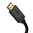 Obraz 2/7 - Baseus kábel HDMI 2.0 4K 60 Hz 3D HDR 18 Gbps 3 m čierny (CAKGQ-C01)
