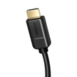 Obraz 3/7 - Baseus kábel HDMI 2.0 4K 60 Hz 3D HDR 18 Gbps 3 m čierny (CAKGQ-C01)