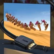 Obraz 7/7 - Baseus kábel HDMI 2.0 4K 60 Hz 3D HDR 18 Gbps 3 m čierny (CAKGQ-C01)
