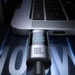 Kép 3/6 - Joyroom S-A16 Pro Prism Series 100W USB-C kábel - USB-C digitális kijelzővel 1,2m - Fekete