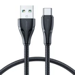 Obraz 1/5 - Joyroom Surpass Series A11 USB-A / USB-C 3A Kábel 1,2 m - Čierna