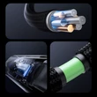 Kép 4/4 - Joyroom S-A16 Pro Prism Series 66W USB-A - USB-C kábel kijelzővel 1,2m - Fekete