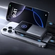Obraz 6/8 - Joyroom JR-PR1 10000mAh 22.5W Powerbank s vstavaným zasúvacím USB-C káblom - Čierna