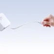 Obraz 3/6 - Joyroom JR-TCL06 67W GaN nástenná nabíjačka s vstavaným zasúvacím USB-C káblom - biela