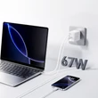 Obraz 6/6 - Joyroom JR-TCL06 67W GaN nástenná nabíjačka s vstavaným zasúvacím USB-C káblom - biela