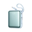 Obraz 1/8 - Joyroom JR-PBF27 22,5W 10000mAh Powerbank s dvoma vstavanými káblami - Modrá
