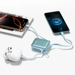Obraz 6/8 - Joyroom JR-PBF27 22,5W 10000mAh Powerbank s dvoma vstavanými káblami - Modrá