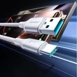 Obraz 2/5 - Joyroom S-A28 Flash Series 3A USB-A - USB-C Kábel 2m - Biela