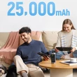 Obraz 3/6 - Cuktech Powerbank CUK00P23GLBK 210W 25000mAh Power Bank 2 x USB-C 1 x USB-A - Čierna