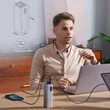 Kép 2/6 - Cuktech Powerbank CUKP200XGLGR 85W 20000mAh 2 x USB-C 1 x USB-A - szürke