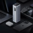 Kép 4/6 - Cuktech Powerbank CUKP200XGLGR 85W 20000mAh 2 x USB-C 1 x USB-A - szürke