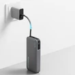 Kép 5/6 - Cuktech CUKP200NGLDG 55W 20000mAh Powerbank beépített USB-C kábellel - Szürke