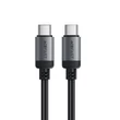 Obraz 1/5 - Acefast C20-03 USB-C kábel - USB-C 480Mb/s 3A 1.2m - Čierna