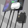 Obraz 3/6 - Dudao A28C 45W GaN Nástenná nabíjačka + USB-C kábel - Čierna