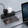 Obraz 4/6 - Dudao A28C 45W GaN Nástenná nabíjačka + USB-C kábel - Čierna