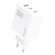 Kép 2/5 - Dudao A29C 65W GaN fali töltő + USB-C kábel – Fehér