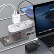 Kép 4/6 - Dudao A29C 65W GaN fali töltő + USB-C kábel - Fekete