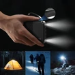 Kép 3/6 - Dudao K11 10000mAh Powerbank beépített kábelekkel - Fekete