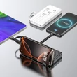 Obraz 2/4 - Dudao K11 10000mAh Powerbank s vstavanými káblami - Biela