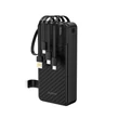 Kép 1/6 - Dudao K11 Pro 20000mAh Powerbank beépített kábelekkel - Fekete